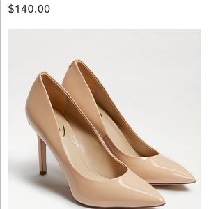 sam edelman hazel nude patent leather heel